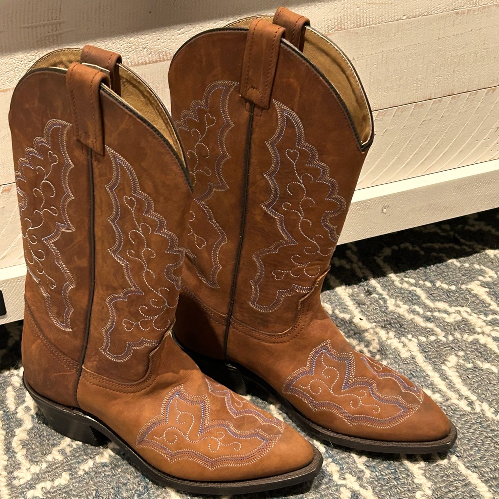 Cowboy Boots - Size 8